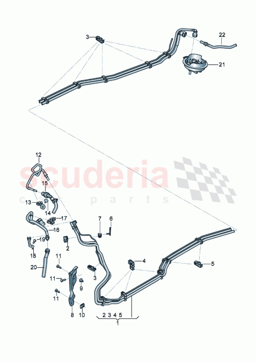 Part Diagram for Bentley 3SE201080D