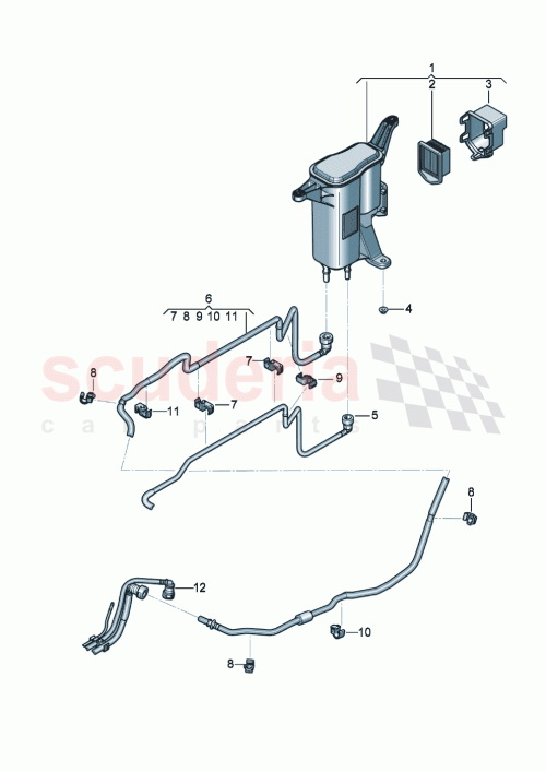 Part Diagram for Bentley 3SE201851C