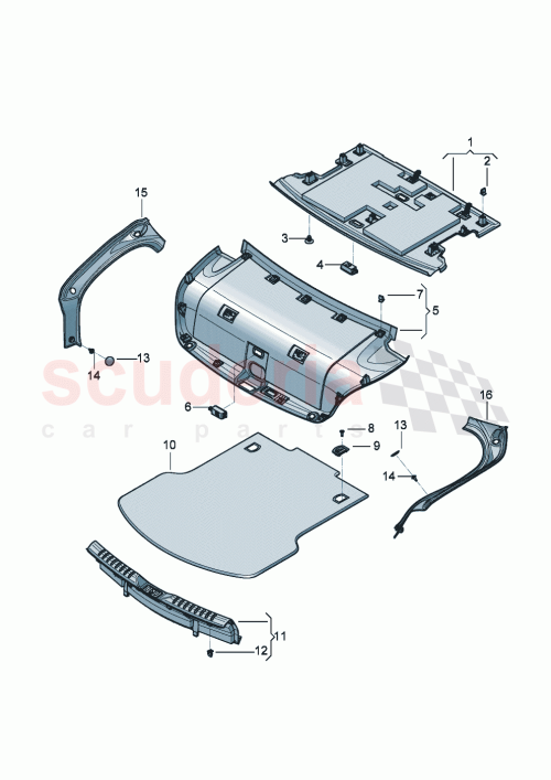 Part Diagram for Bentley 3SE885246A