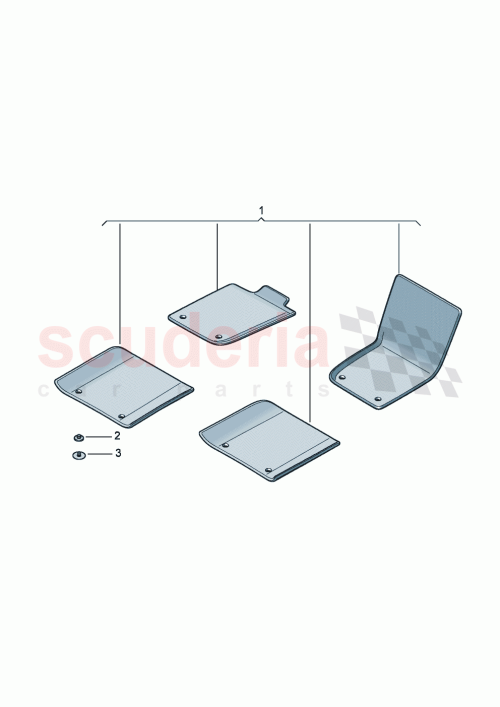 Part Diagram for Bentley 3SB 863 691 L