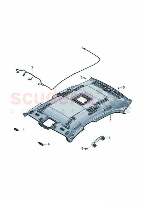 Part Diagram for Bentley 3SE 867 501 EC
