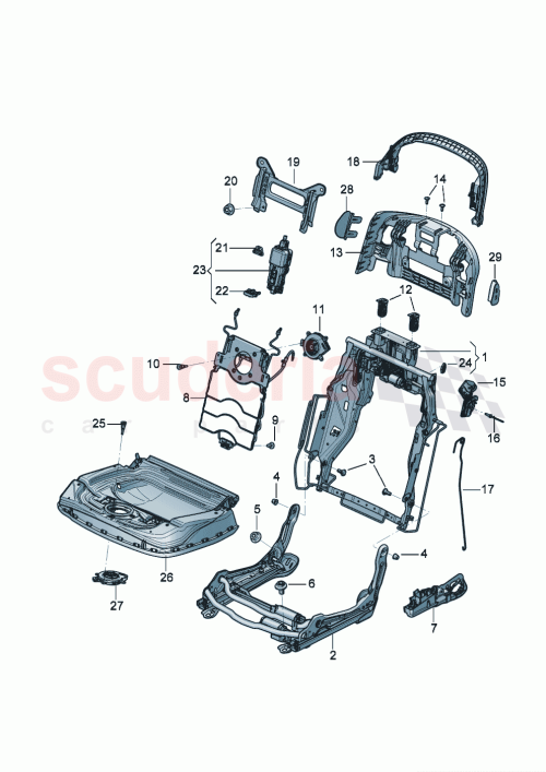 Part Diagram for Bentley 4N0937546G