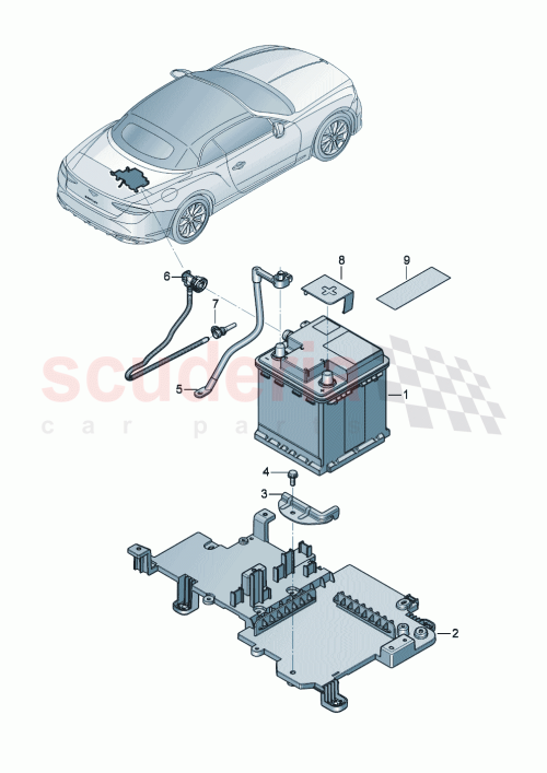 Part Diagram for Bentley N10006709