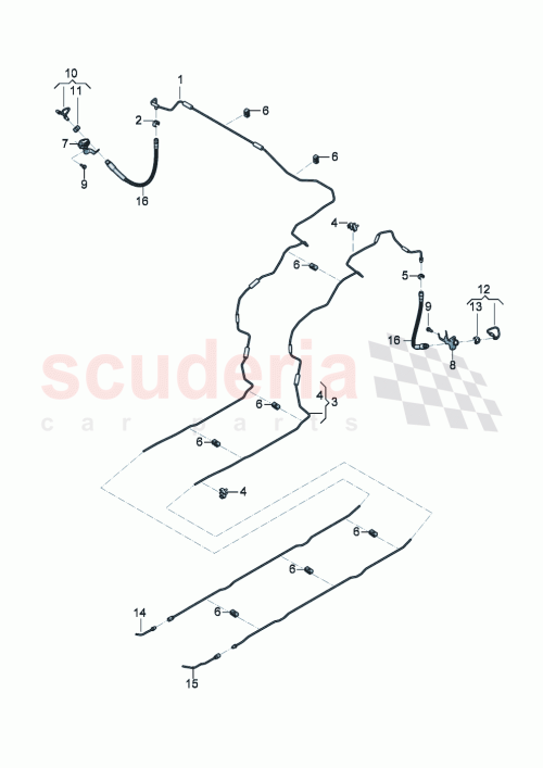 Part Diagram for Bentley 976 611 798 F