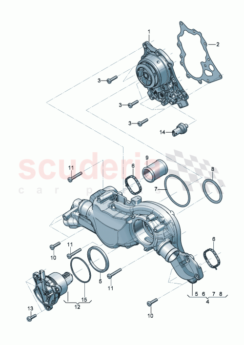 Part Diagram for Bentley 0P2121014L