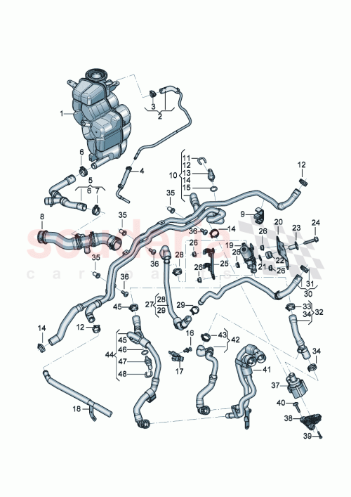 Part Diagram for Bentley 971819263