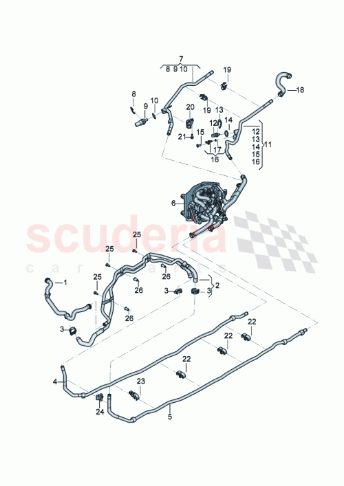 Part Diagram for Bentley 971 820 056