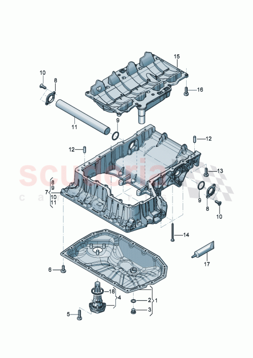 Part Diagram for Bentley 079 907 637