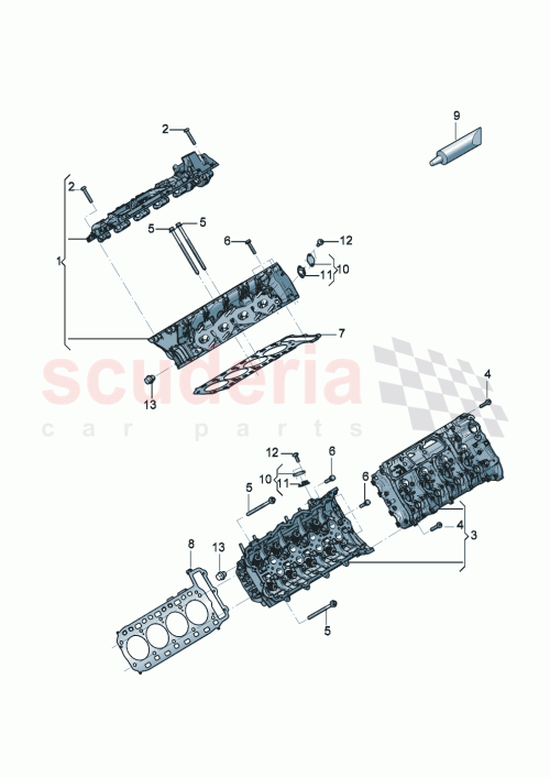 Part Diagram for Bentley N91305001
