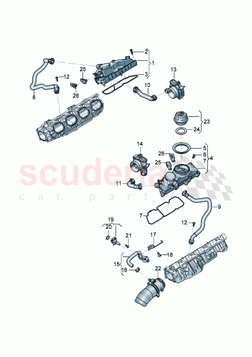 Part Diagram for Bentley 06M906094