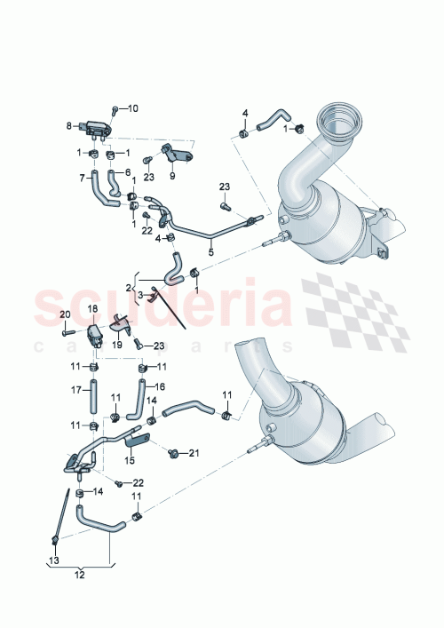 Part Diagram for Bentley 976 131 967 F