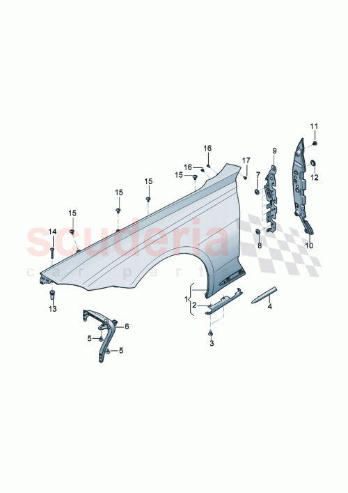 Part Diagram for Bentley 3SD 821 162 C