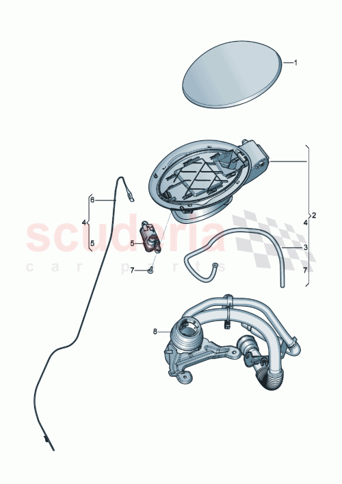 Part Diagram for Bentley 4G5862153A