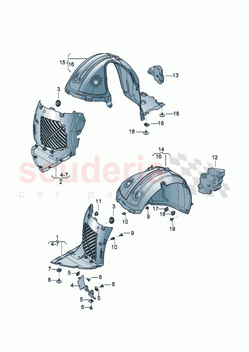 Part Diagram for Bentley 3SE 810 983