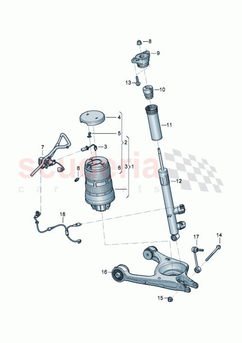 Part Diagram for Bentley 975513028AF