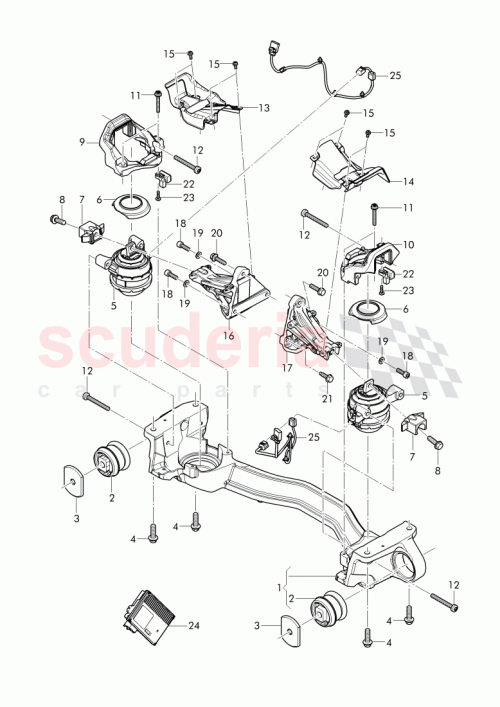 Part Diagram for Bentley 3Y0 199 387