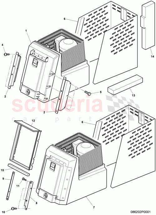 Part Diagram for Bentley 3W5860763