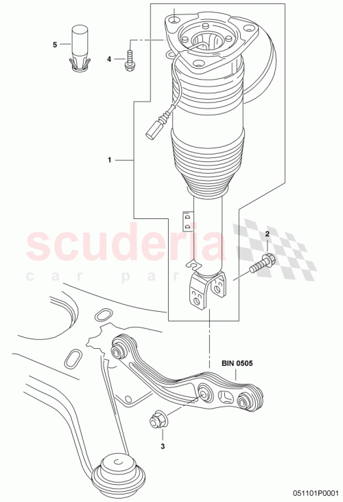 Part Diagram for Bentley N90758302