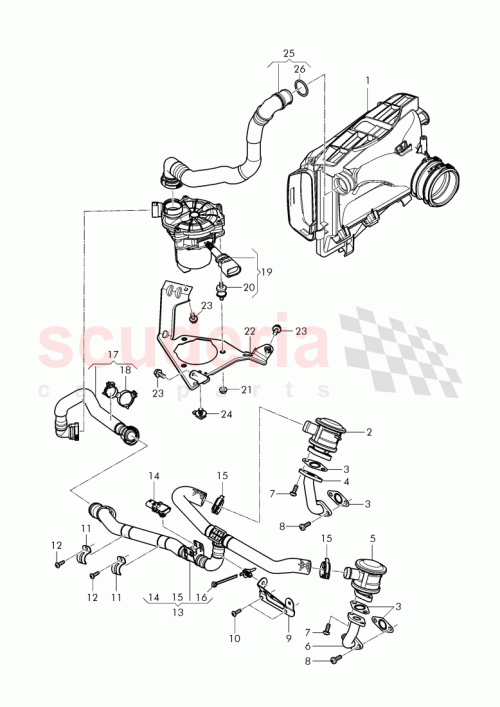 Part Diagram for Bentley 3W0 129 409