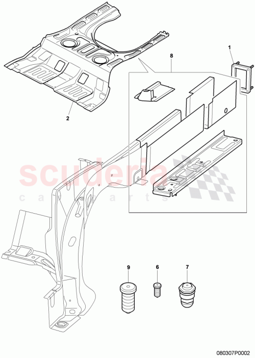 Part Diagram for Bentley N90514603