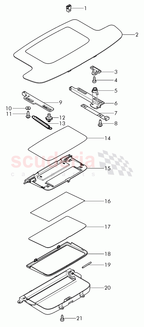 Part Diagram for Bentley 3W5 861 589 C