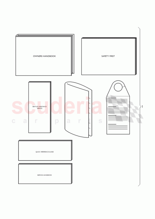 Part Diagram for Bentley 3W5 012 006 AE