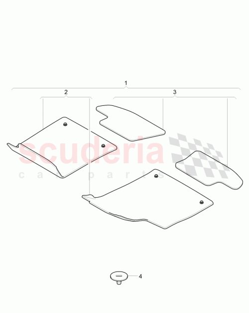 Part Diagram for Bentley 3W2 863 691 Q