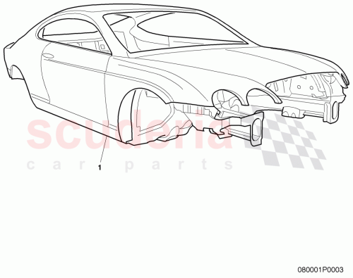 Part Diagram for Bentley 3W8 800 411 K