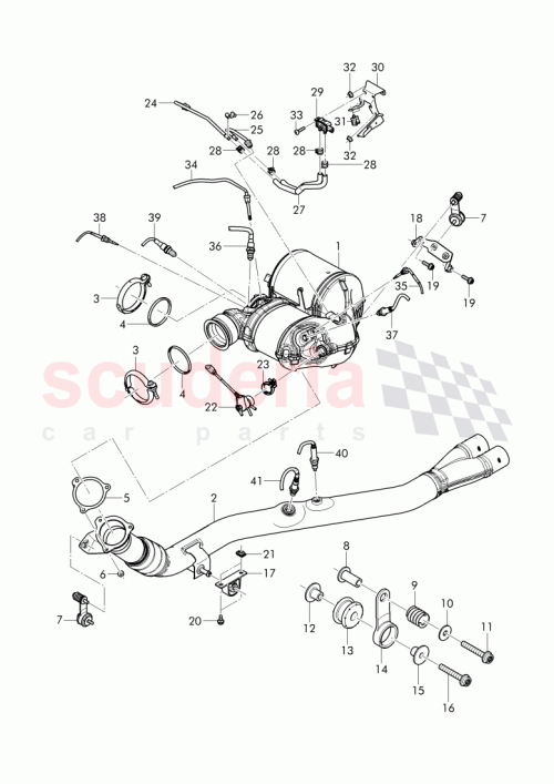 Part Diagram for Bentley 4M0 253 350 BE