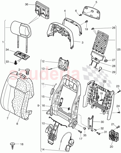 Part Diagram for Bentley 3W5881805Q