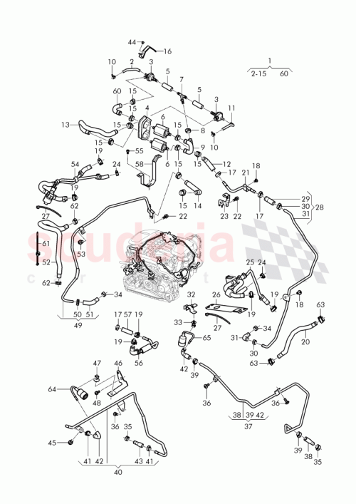 Part Diagram for Bentley 3W0 612 733 BS