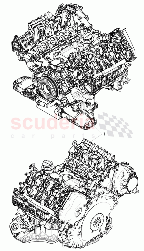 Part Diagram for Bentley 079 100 032 S