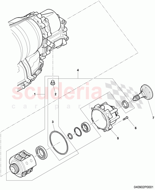 Part Diagram for Bentley 3W0498114A