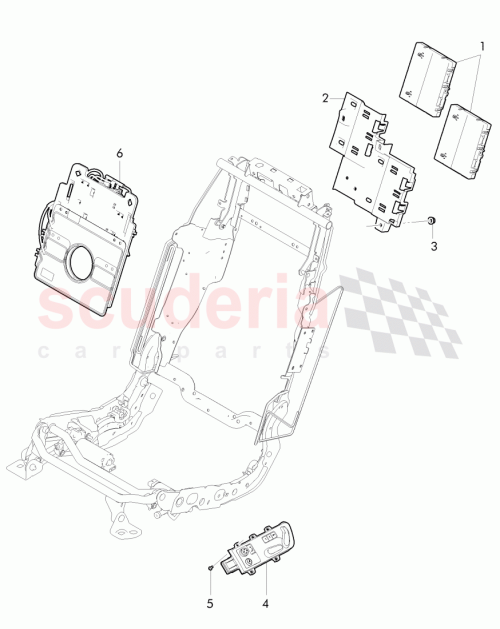 Part Diagram for Bentley 4W2 959 561 E