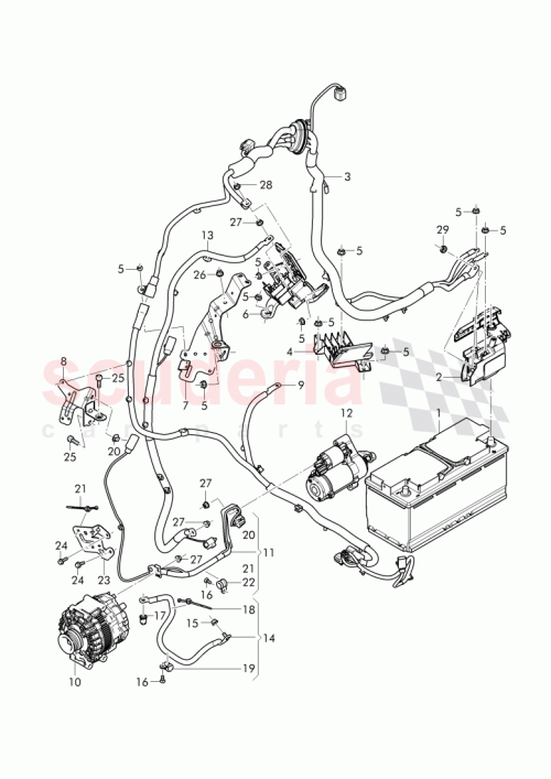 Part Diagram for Bentley 4M0 941 823 D