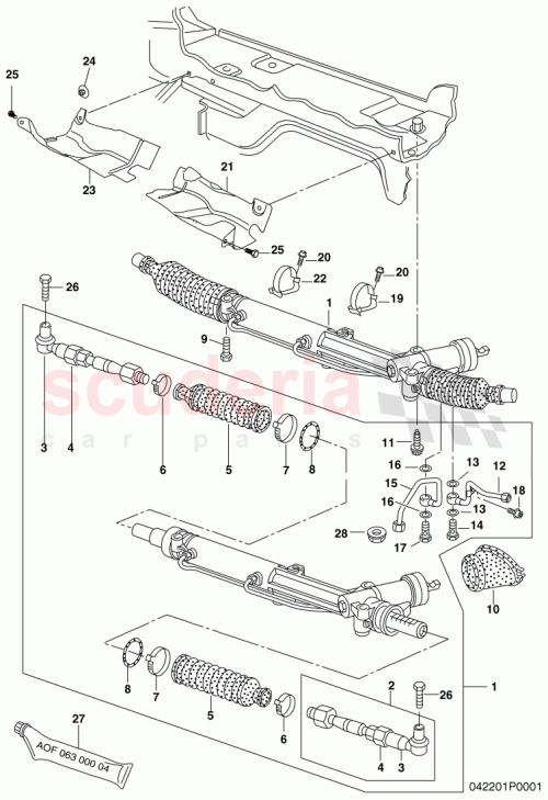 Part Diagram for Bentley 3W2422071D