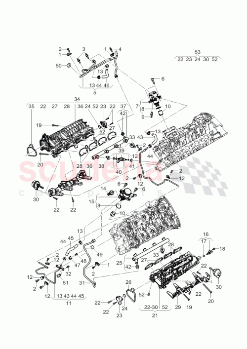 Part Diagram for Bentley 06E 127 233 C