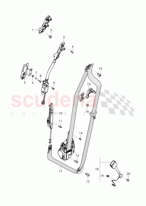 Part Diagram for Bentley N90969901