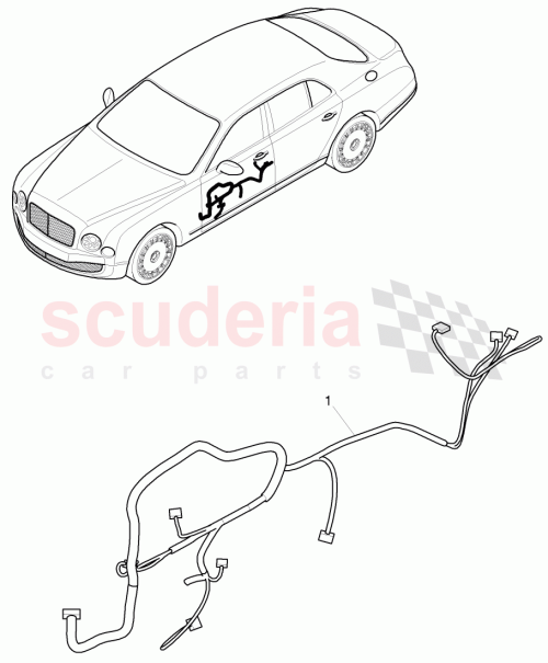 Part Diagram for Bentley 3Y1 971 120 H