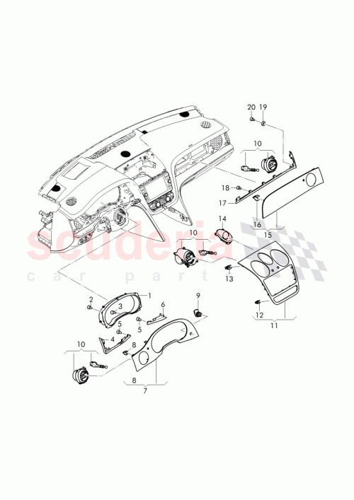 Part Diagram for Bentley N01166420