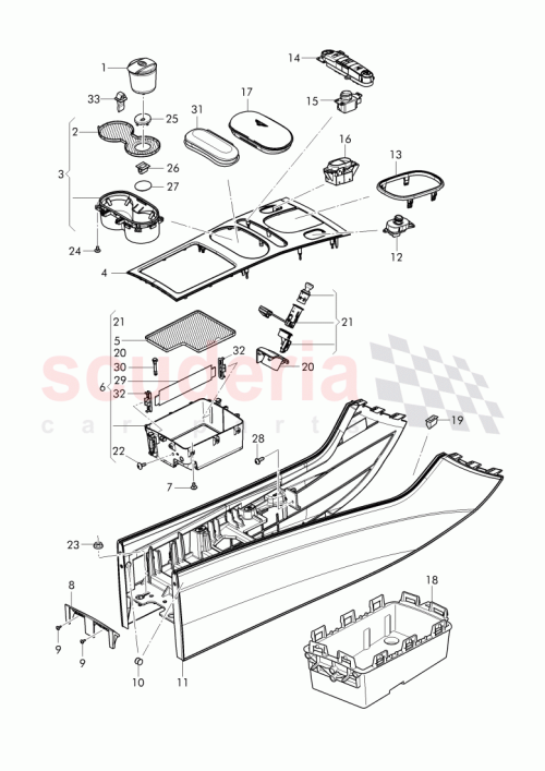 Part Diagram for Bentley 3W0 857 083 B