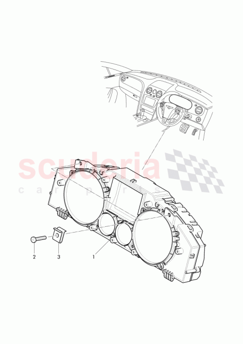 Part Diagram for Bentley 3W0920841AE