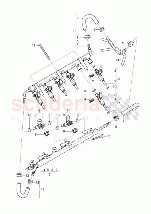 Part Diagram for Bentley 07P133315D