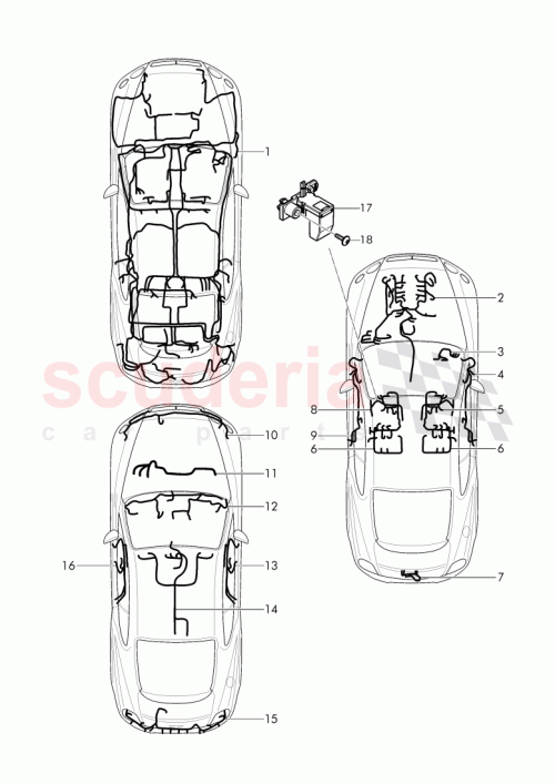 Part Diagram for Bentley 3W0 971 104 Q