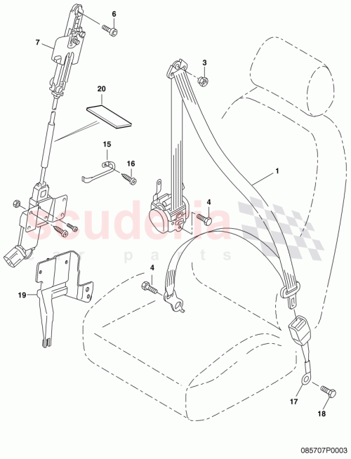Part Diagram for Bentley N10633603