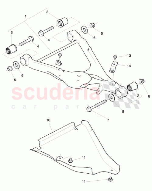 Part Diagram for Bentley 3Y0505203