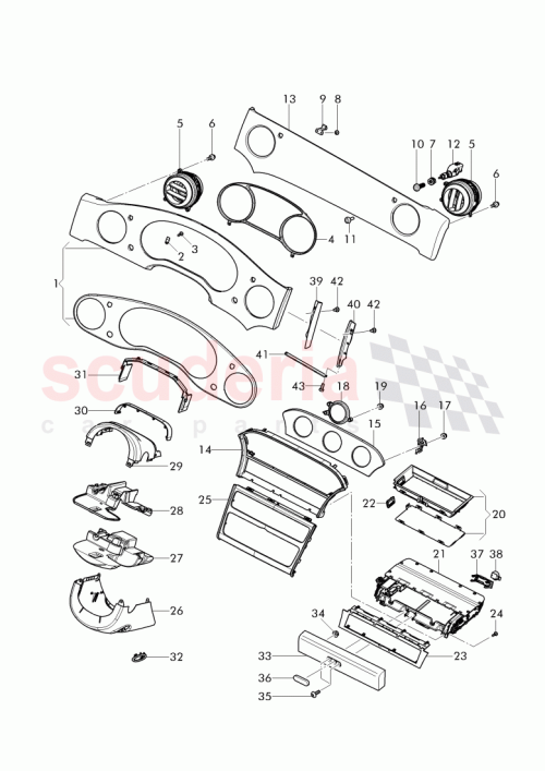 Part Diagram for Bentley 3Y0 857 200 D
