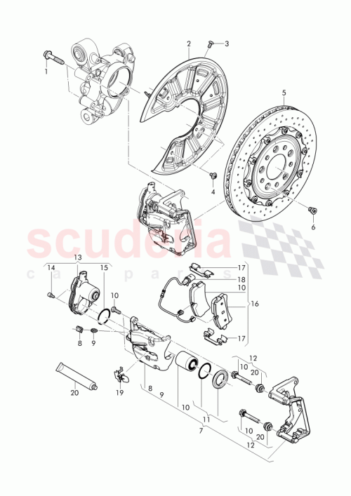 Part Diagram for Bentley 3Y0615601E