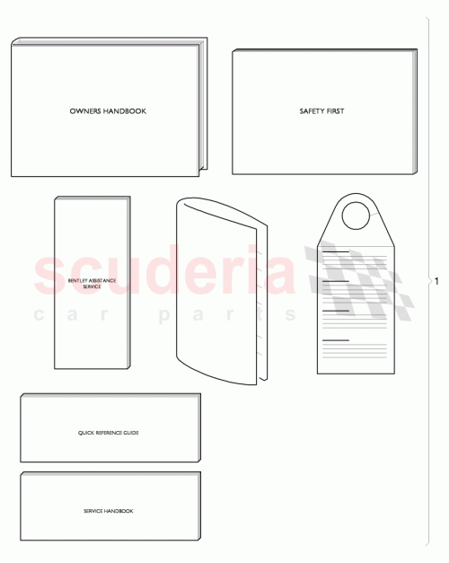Part Diagram for Bentley 3Y5 012 761 AB
