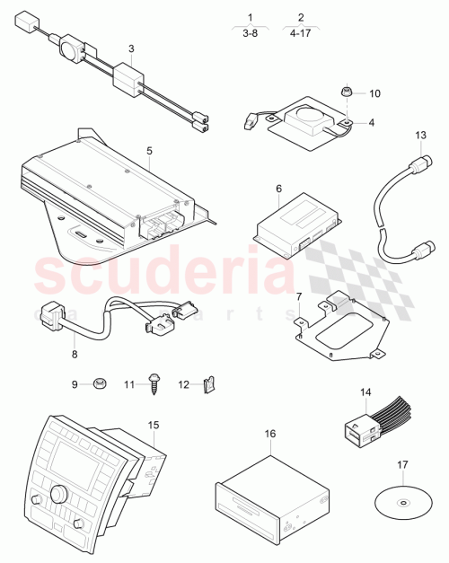 Part Diagram for Bentley 3W0 972 067 C
